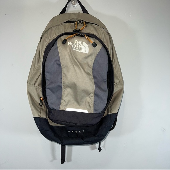 The North Face Vault Backpack Beige Gray Black